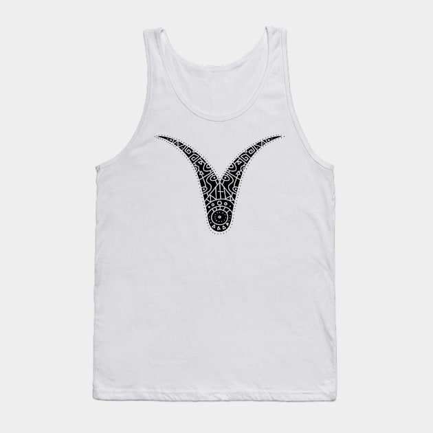 Aries Symbol Tank Top by OsFrontis